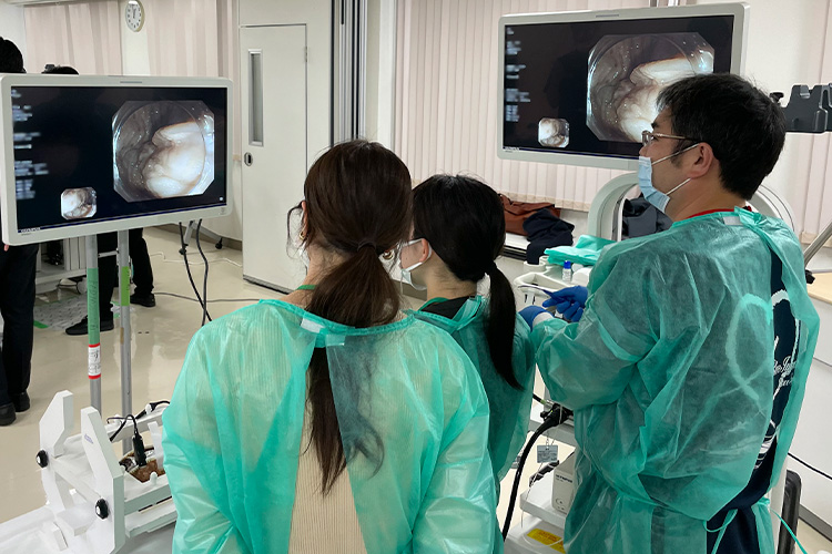 内視鏡検査シミュレーション